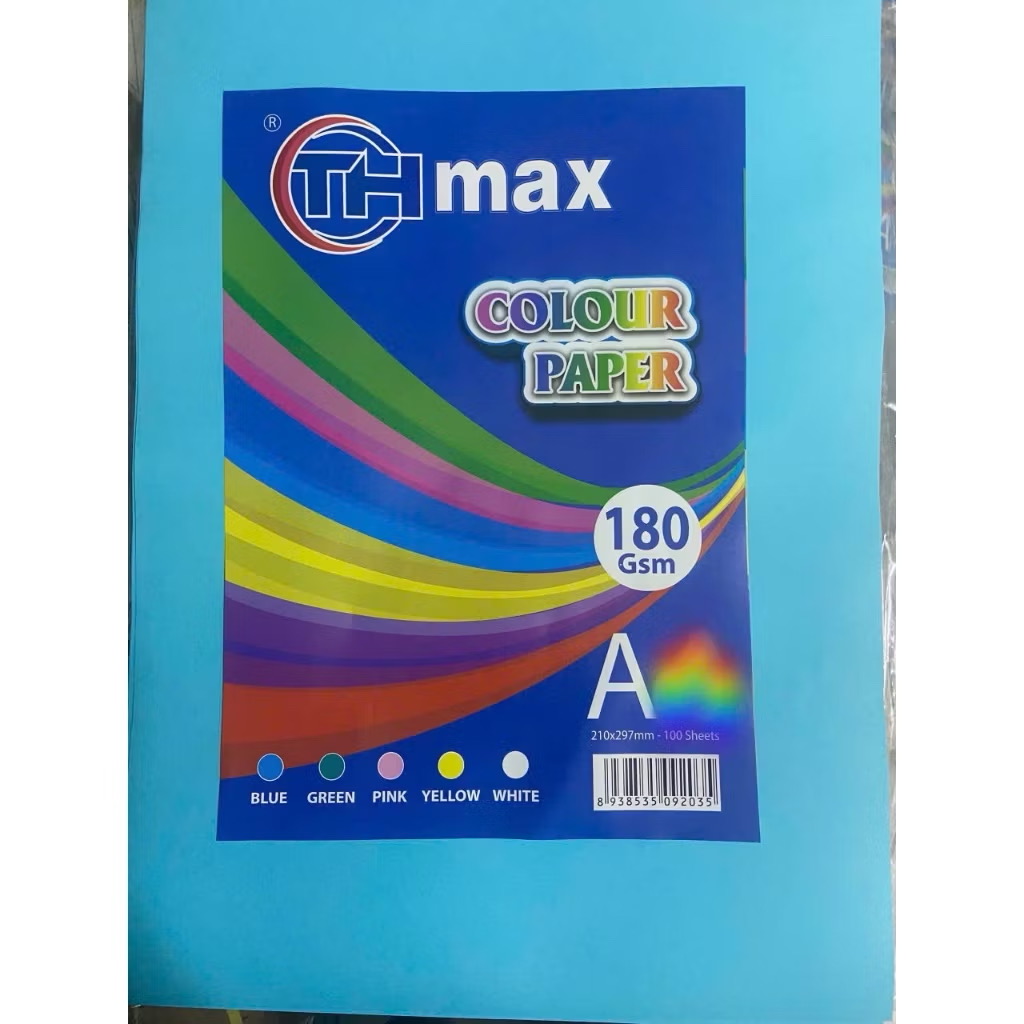 Bìa màu ngoại A3 xanh Colour Paper ( tập)