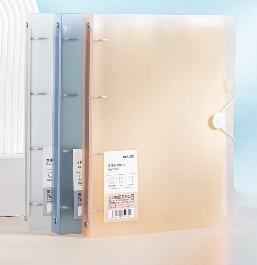File đựng tài liệu 4 còng 7 cm Deli PE100 ( cái)