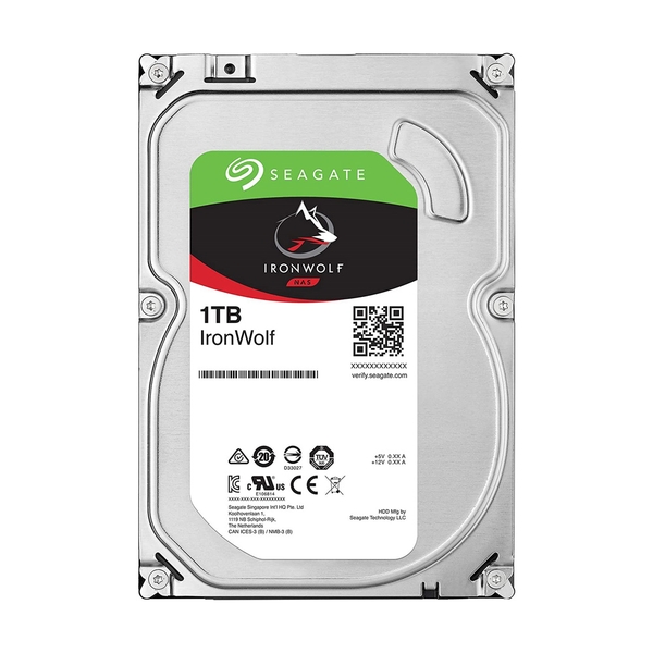 Ổ cứng HDD Seagate Ironwolf 1TB 3.5" ( chiếc )
