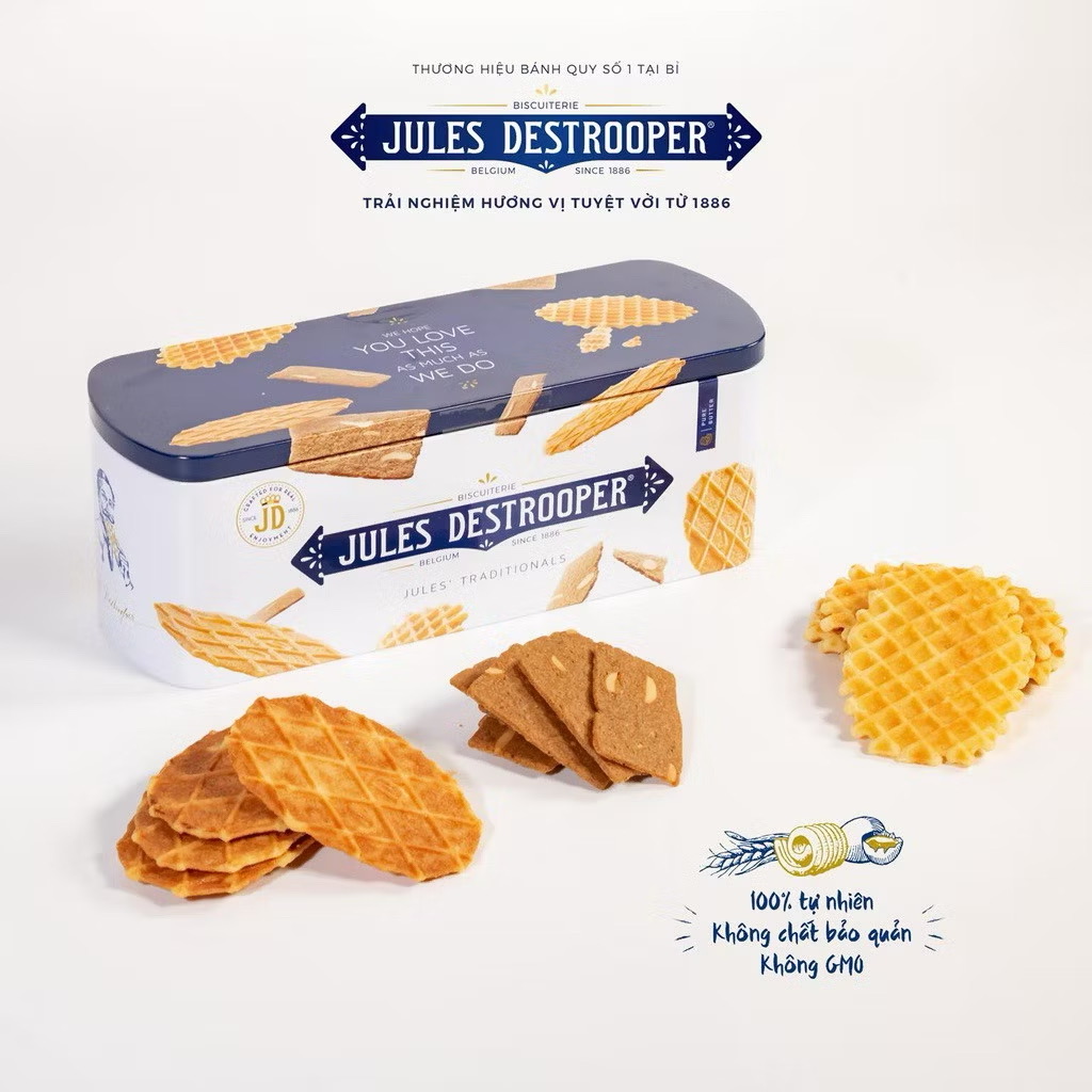 Bánh Quy bojules300g Destrooper Traditinals ( hộp)
