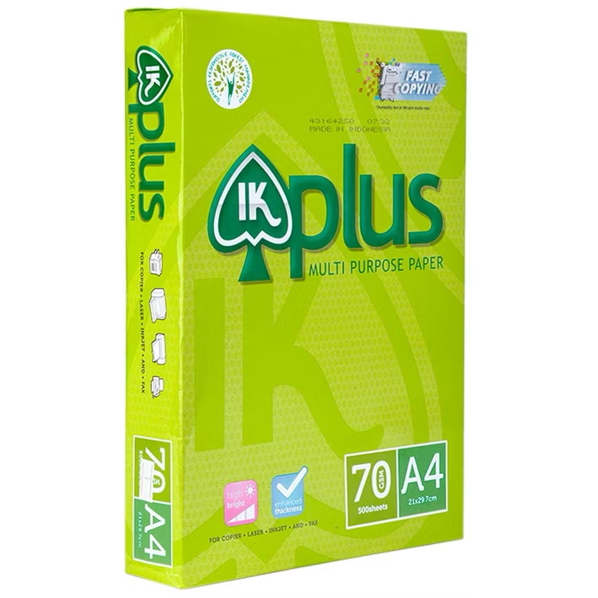 Giấy A4 Ikplus DL70 loại 01