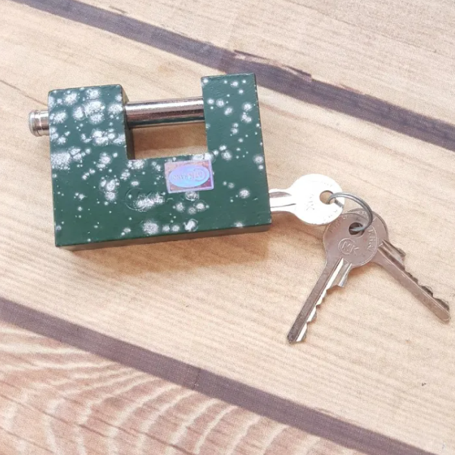 Khóa cửa cầu ngang Minh khai 12mm