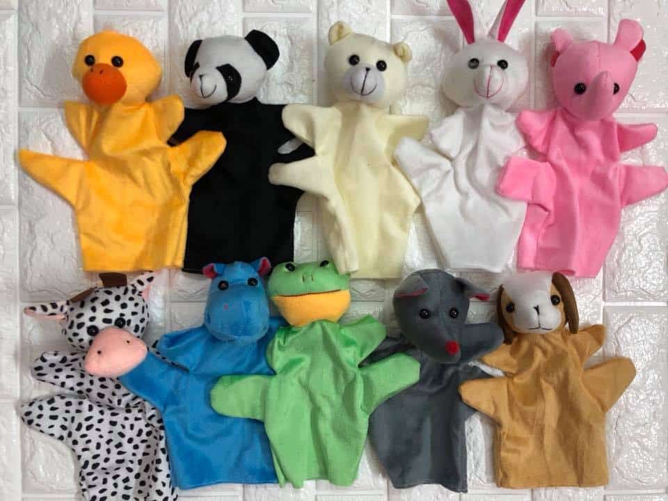 Bộ rối tay con vật (bộ)