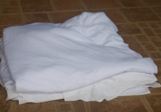 Rẻ lau máy trắng to cotton 100%