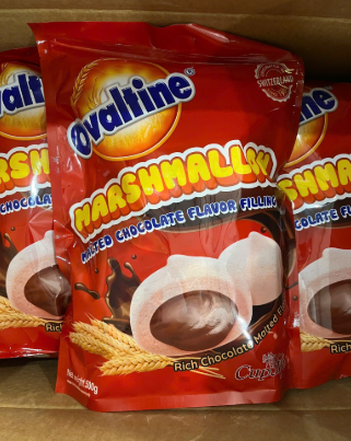 Kẹo marshmallow Ovaltine vị sô cô la 500gam