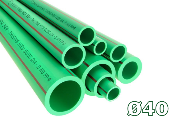 Ống nhựa nhiệt f40 Hoa Sen