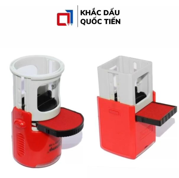 Khay mực dấu tự động dấu tròn