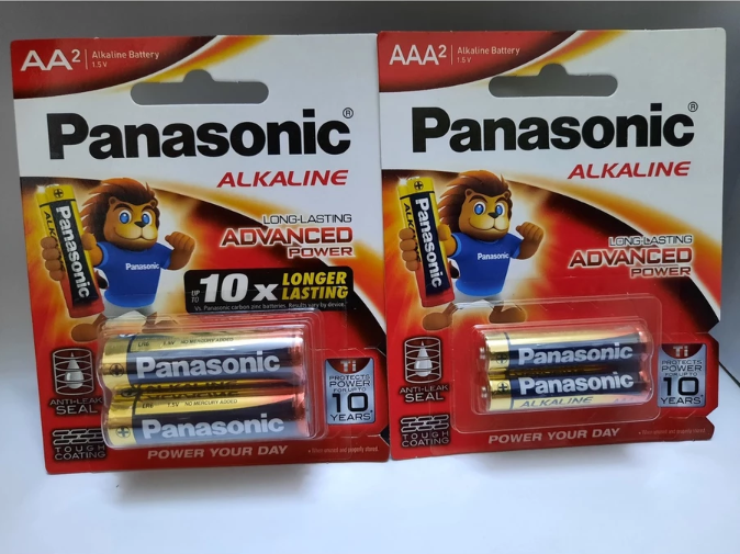 Pin đũa 2A Panasonic vỉ 2 viên
