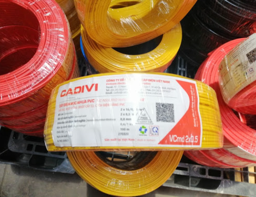 Dây 2x2,5 Cadivi