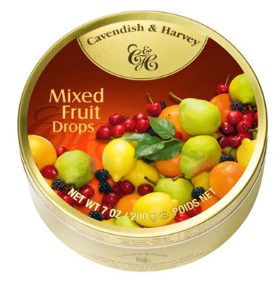 Kẹo Đức Mixed Fruit Drops 175