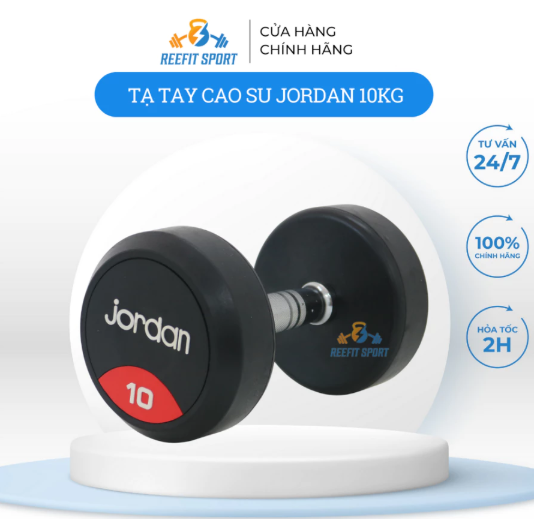 Tạ tay 10kg Jordan