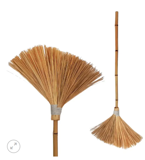 Chổi tre cán gỗ