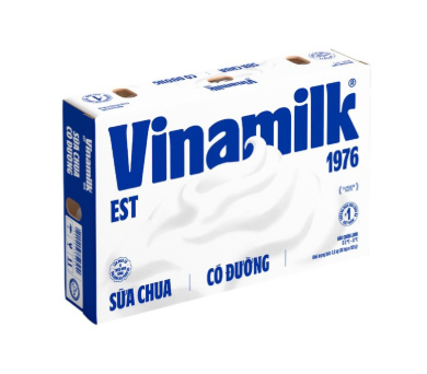 Sữa chua Vinamilk có đường 1