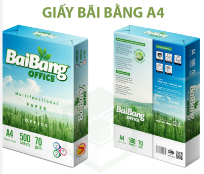 Giấy A4 Bãi Bằng ĐL 70g