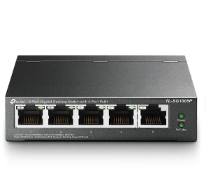 Switch TP - Link TL - SG1005P4 Port PoE (5P Gigabit RJ45)