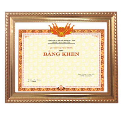 Khung Bằng khen A4