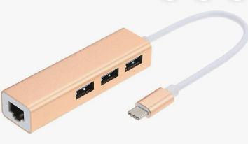 Bộ chuyển đổi Type-C sang LAN + USB 3.0