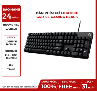 Bàn phím Logitech G413 SE