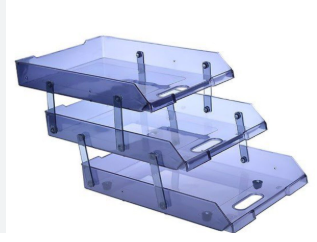 Kệ 3 tầng mica