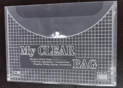 Túi Clear bag nhỏ (Tập 10)