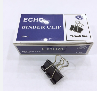 Kẹp echo 25mm (12 cái/ hộp)