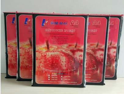 Giấy in ảnh Kim mai 200g (ram)