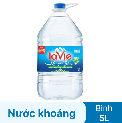 Nước uống lavie bình