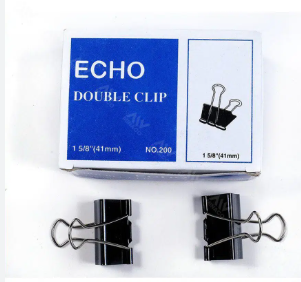 Kẹp bướm đen 41mm (hộp)