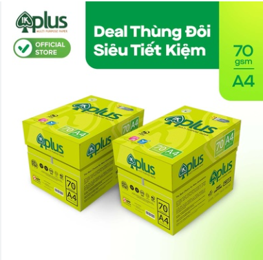 Giấy A4 Ikplus DL70 (thùng)