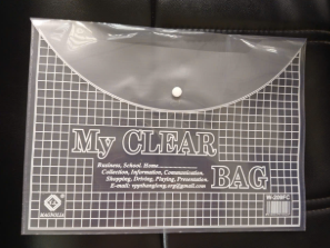 Túi Clear bag khổ F
