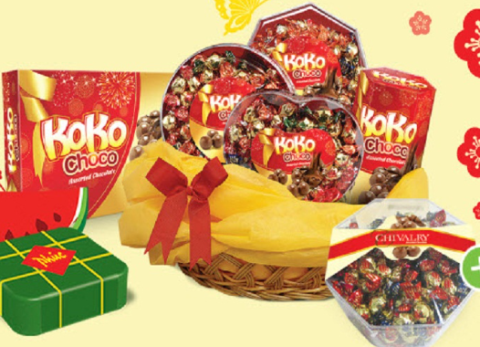 Bánh kẹo tổng hợp Kinh Đô (hộp)