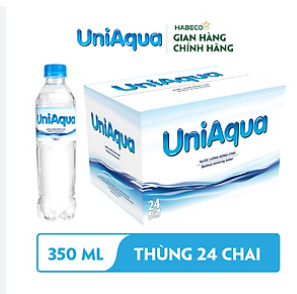 Nước uống đóng chai UniAqua 350ml (thùng)