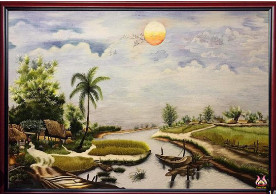 Tranh thêu cao cấp (cái)