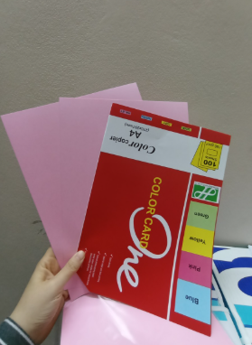 bìa A4 các màu (xanh,hồng, đỏ) (gram)