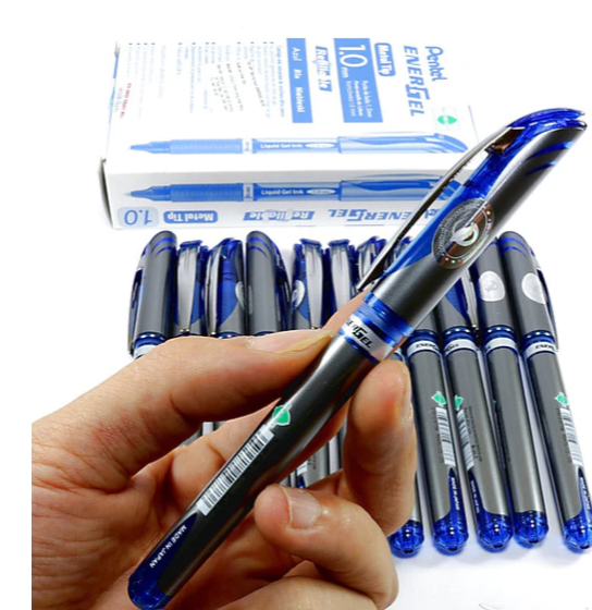 Bút ký xanh Pentel 1.0 BL60 (HỘP )