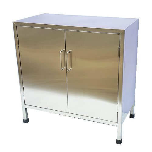 Tủ Inox (Chất liệu inox hộp 30×30mm, cao 1,6m, dài 1,2m, rộng 0,5m)