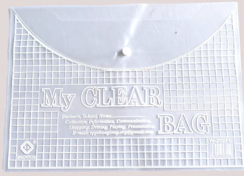 Túi clear A4 (chiếc)
