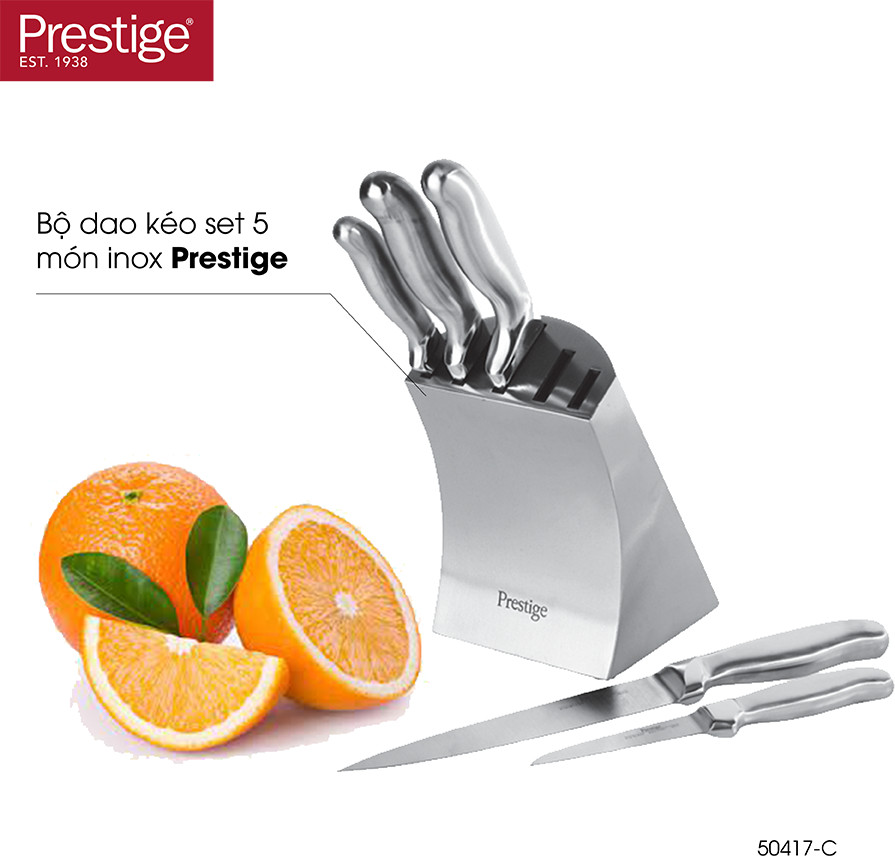 Bộ dao kéo inox 5 món